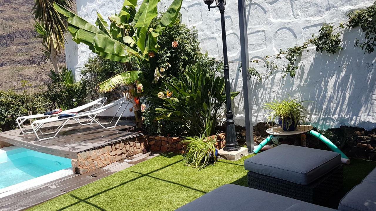 Casa Agustin Pool 27 ºc Villa Fataga Ngoại thất bức ảnh